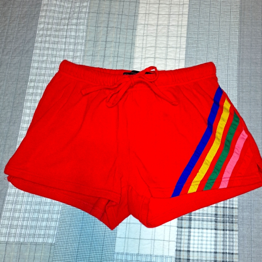 Rainbow 🌈 red shorts